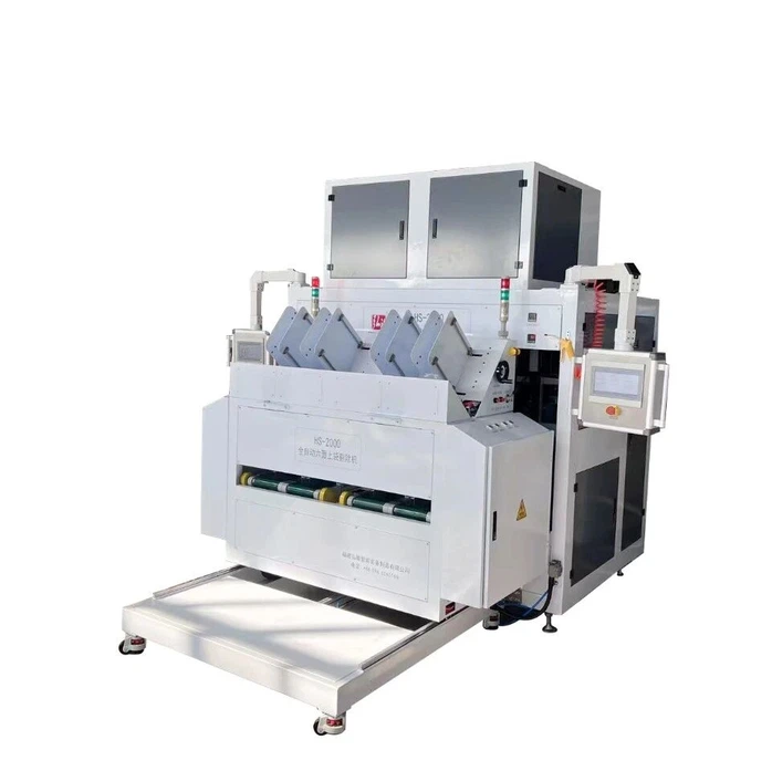 Automatic cat litter brick shaped vacuum sealing packing machine Automatic cat litter brick shaped vacuum sealing packing machine